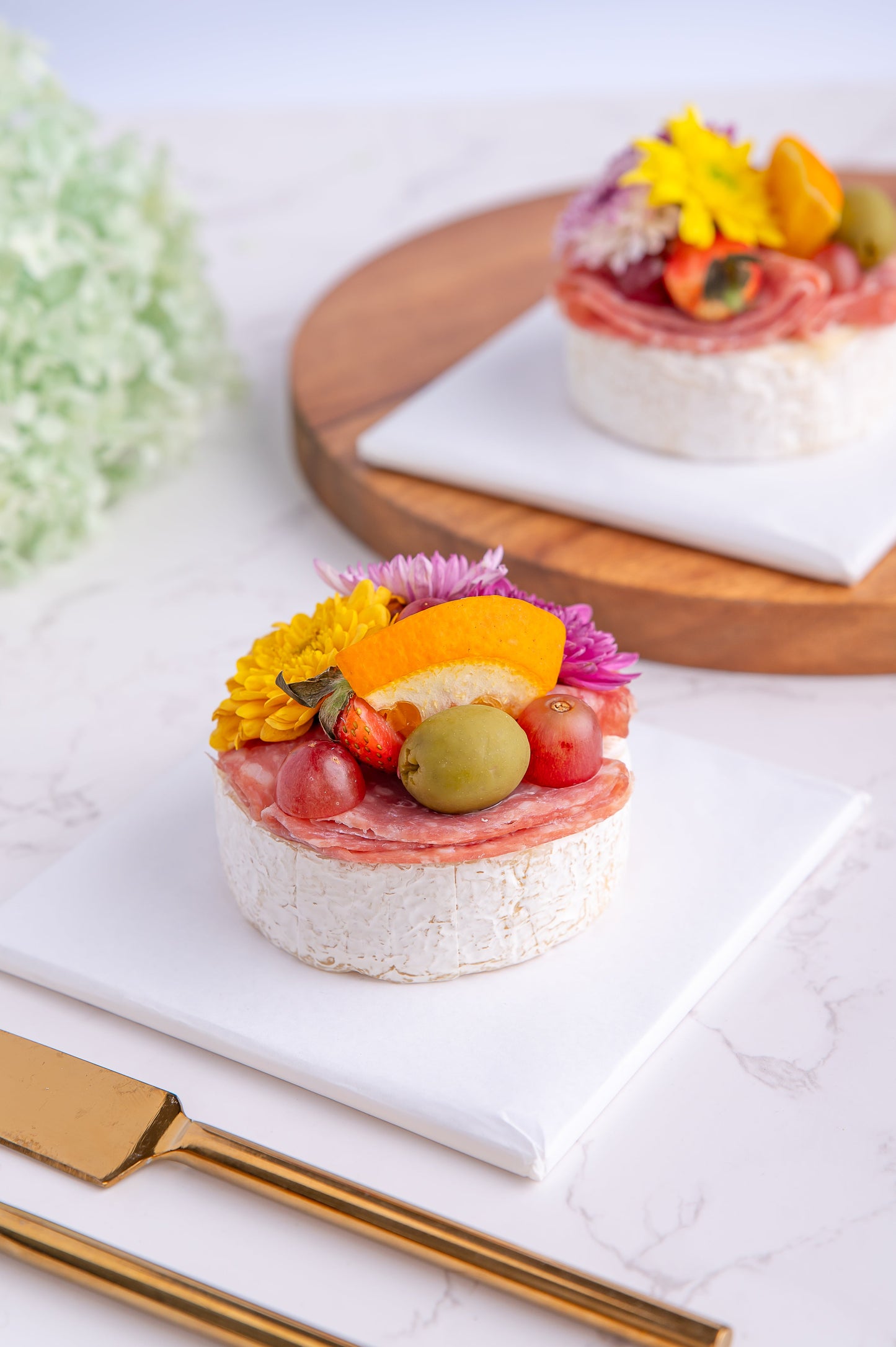 The Mini Grazely Brie Cake